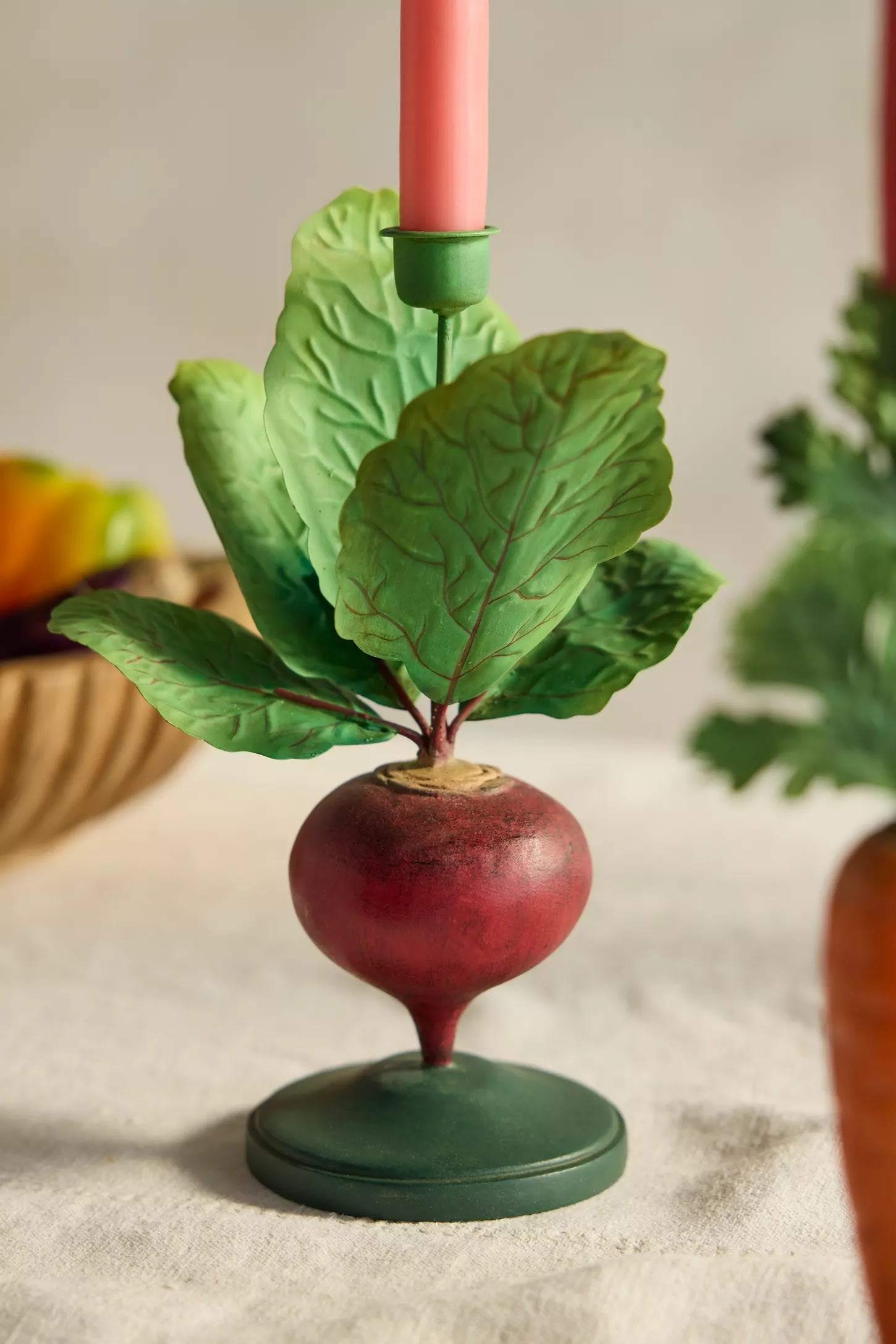 Vegetable Candle Holder
