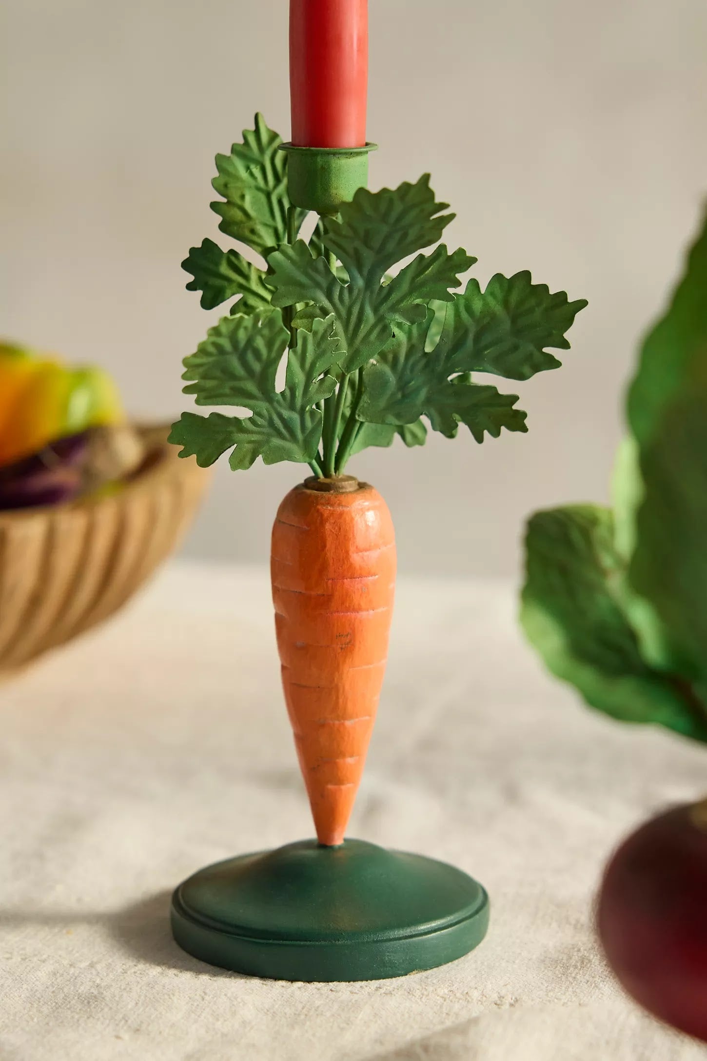 Vegetable Candle Holder