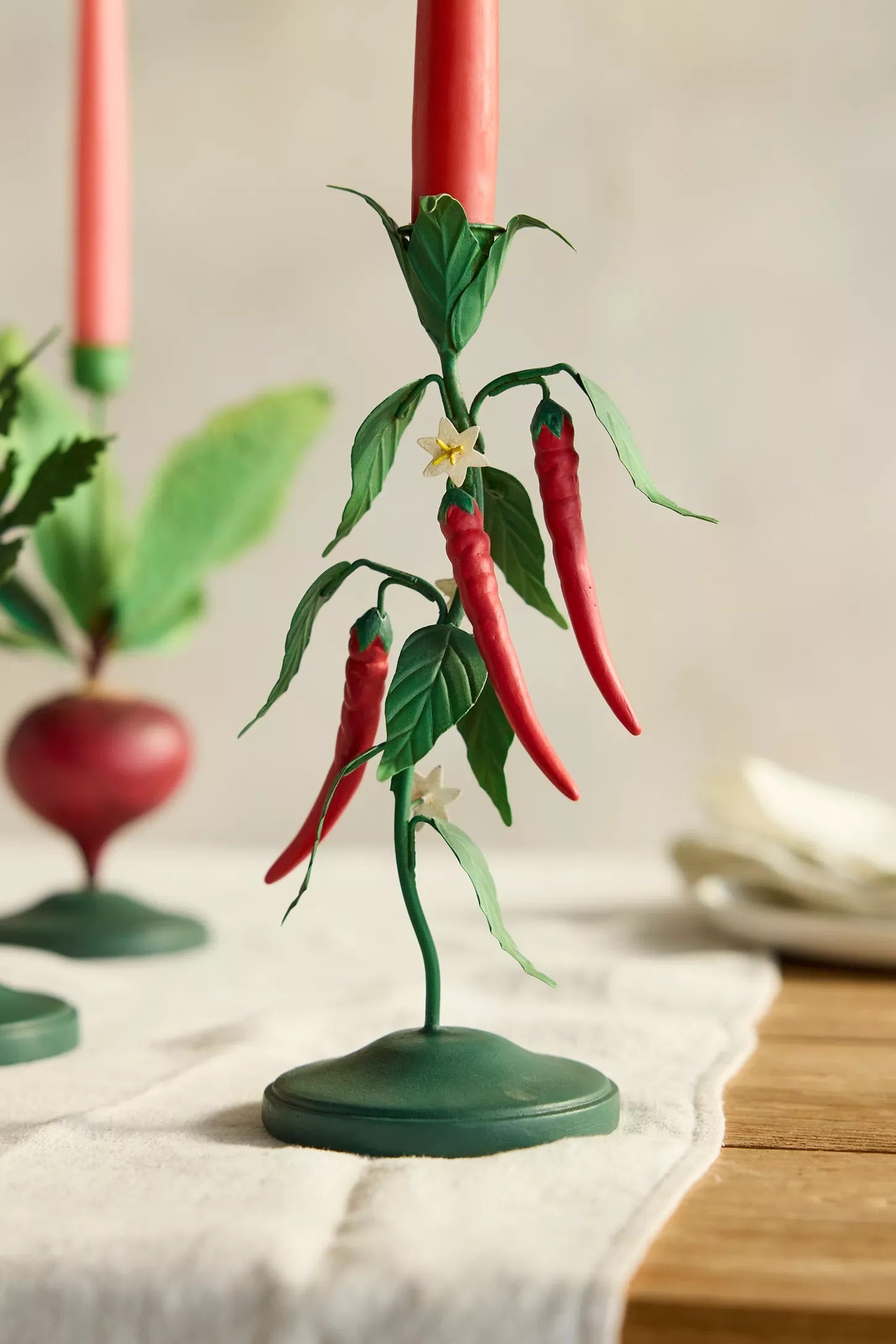 Vegetable Candle Holder